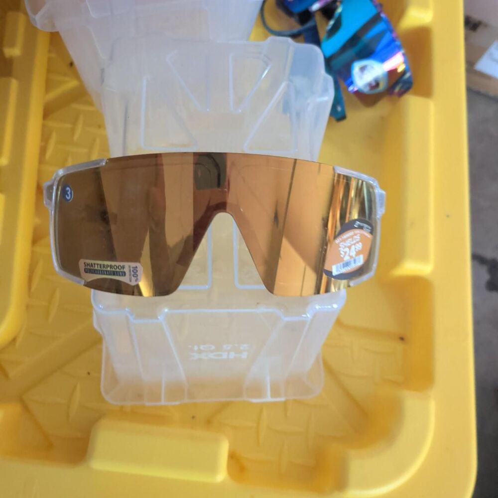 Uvu Men's Gold and Brown Sunglasses